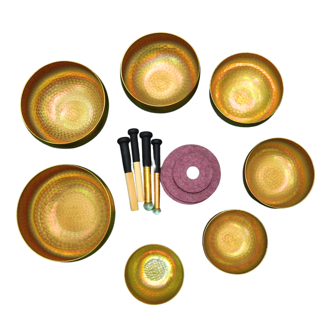 2nd octave chakra singing bowl box set -1