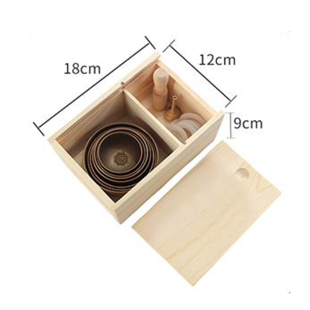 mini singing bowl set